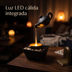 Luz LED cálida integrada