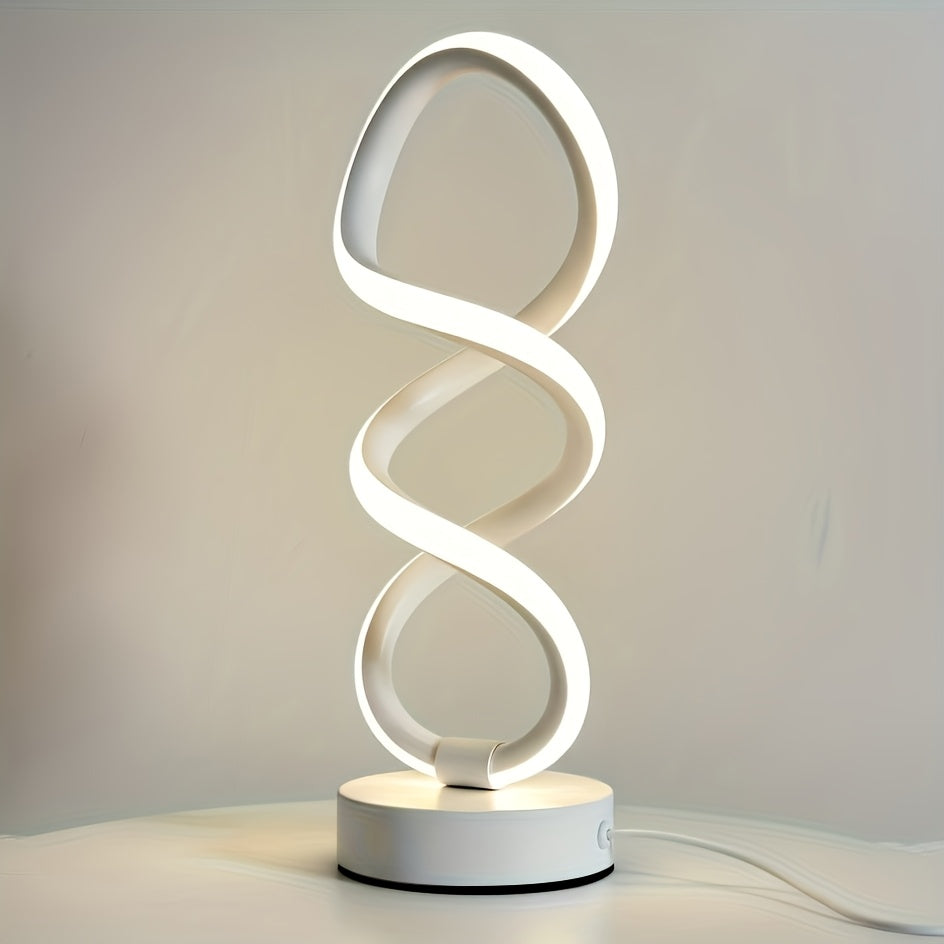 OndaLuz — Lámpara LED de Mesa