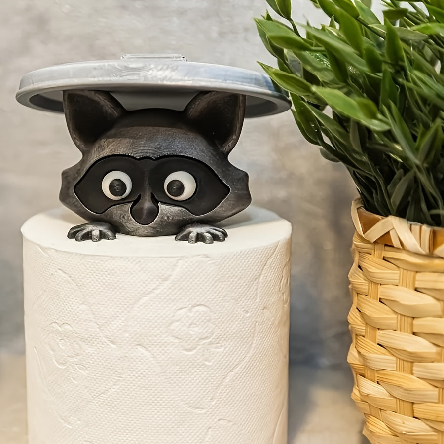 Mapache Divertido | La divertida decoración para el baño de invitados