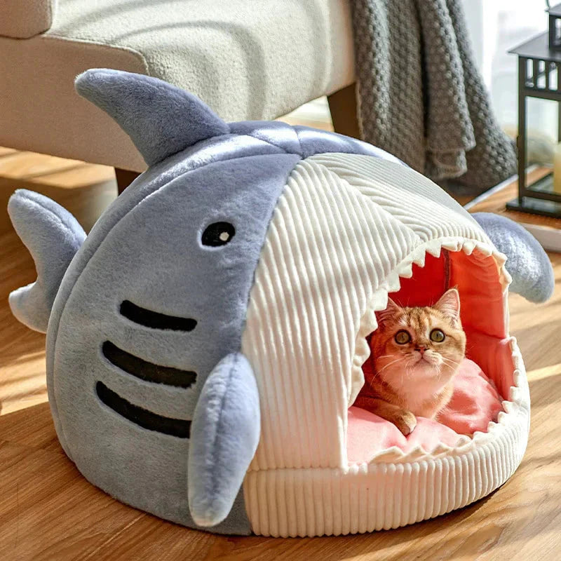 CuevaTiburón — Cama Iglú para Mascotas