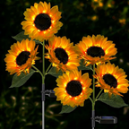 Iluminación LED de Girasol Mágico