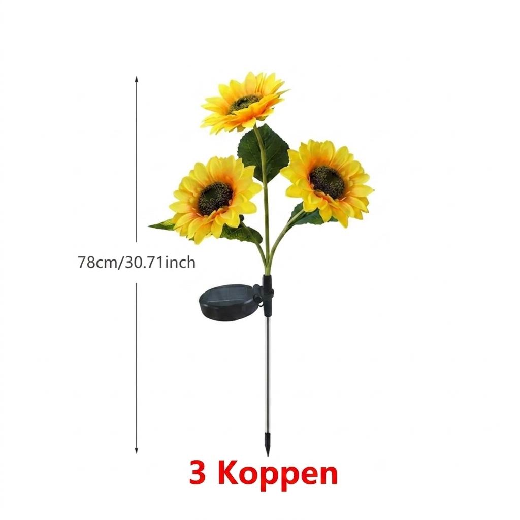 Iluminación LED de Girasol Mágico