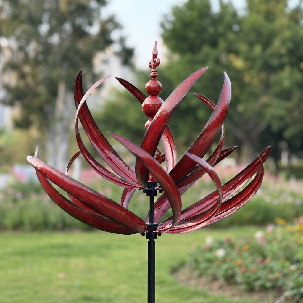 Molino de Viento de Jardín Encantador