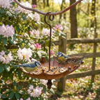 Baño de Aves Vintage & Comedero