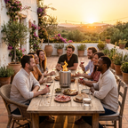 Chimenea de Mesa Portátil sin Humo
