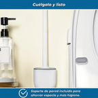 FlexiBaño – Cepillo de inodoro de silicona suave y eficaz