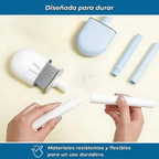 FlexiBaño – Cepillo de inodoro de silicona suave y eficaz
