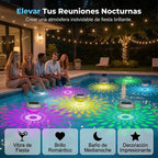 Luz Solar Flotante — Cambia de Color y Sumergible