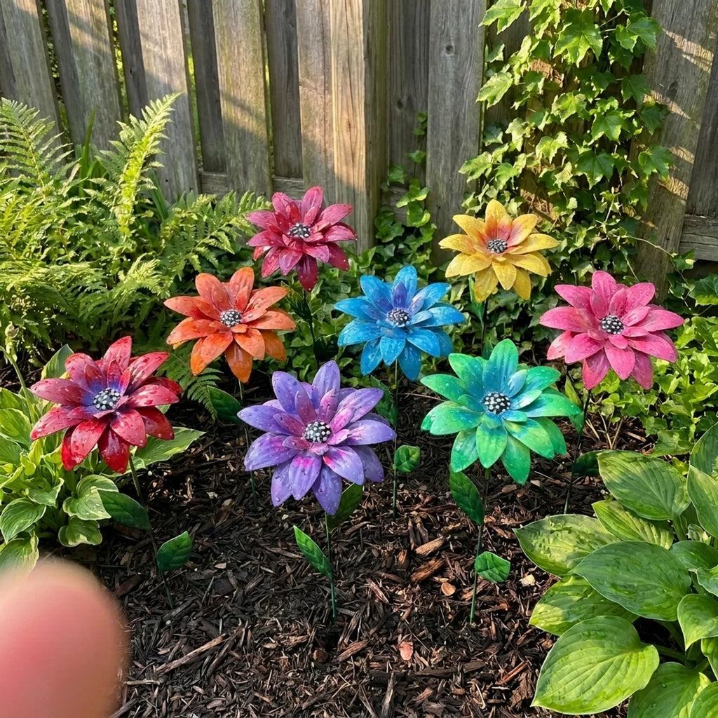 Transforma tu jardín en un acogedor mar de flores