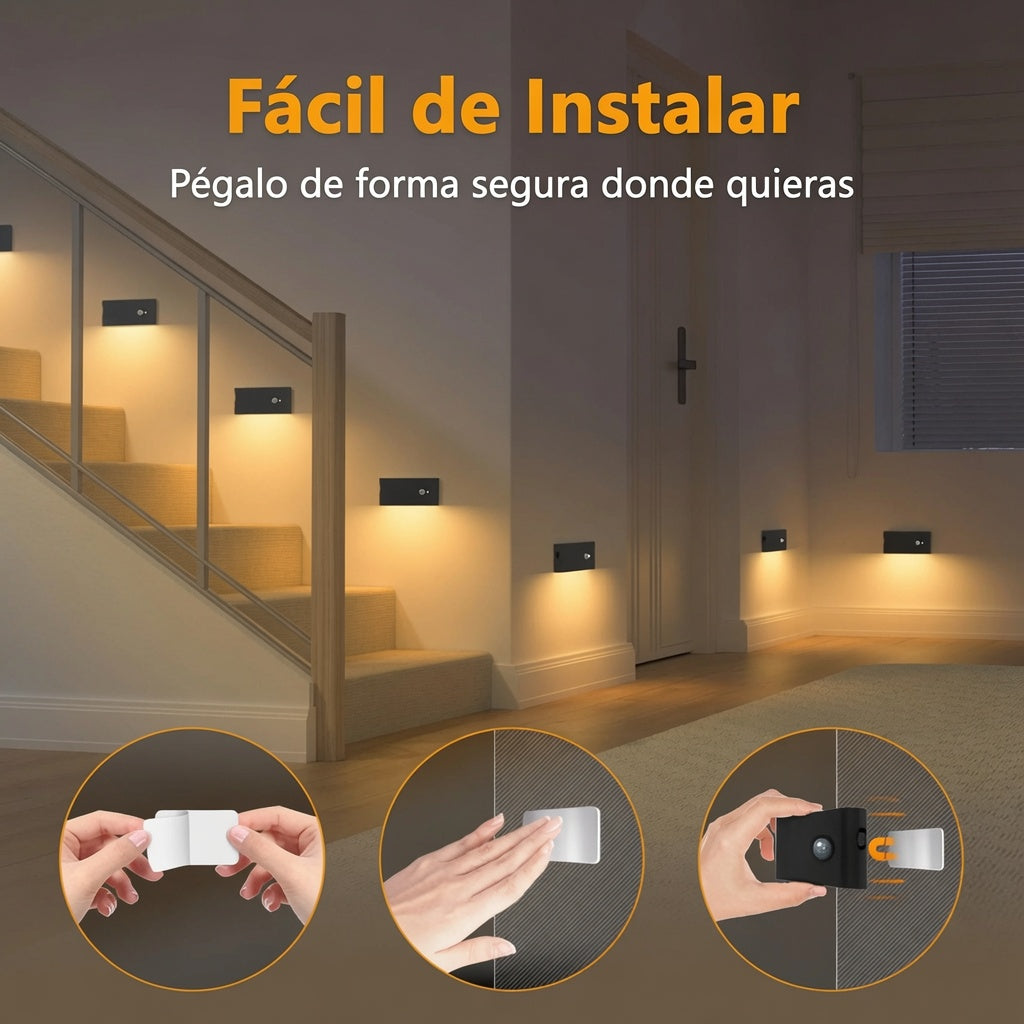 LuzPaso – Iluminación automática para tu escalera
