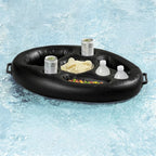 Bandeja Flotante Inflable para Piscina con Portavasos y Snacks