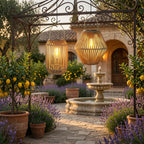 Farol Boho Solar — Luz Tejida para tu Jardín