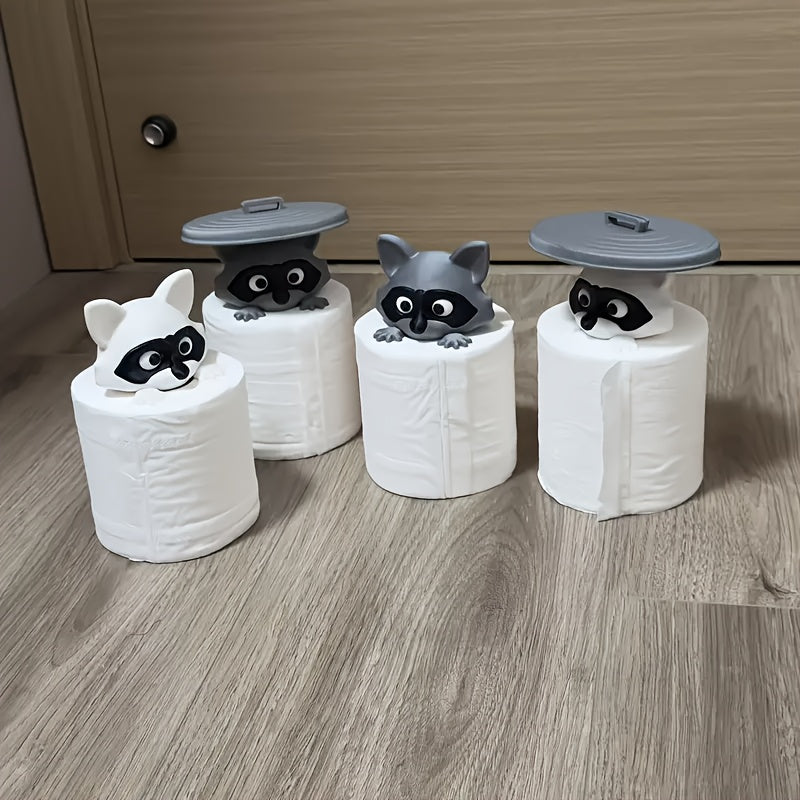 Mapache Divertido | La divertida decoración para el baño de invitados