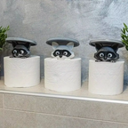 Mapache Divertido | La divertida decoración para el baño de invitados