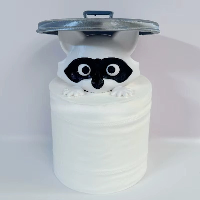 Mapache Divertido | La divertida decoración para el baño de invitados