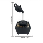 Medidas: 28 cm de alto, 12 cm de base